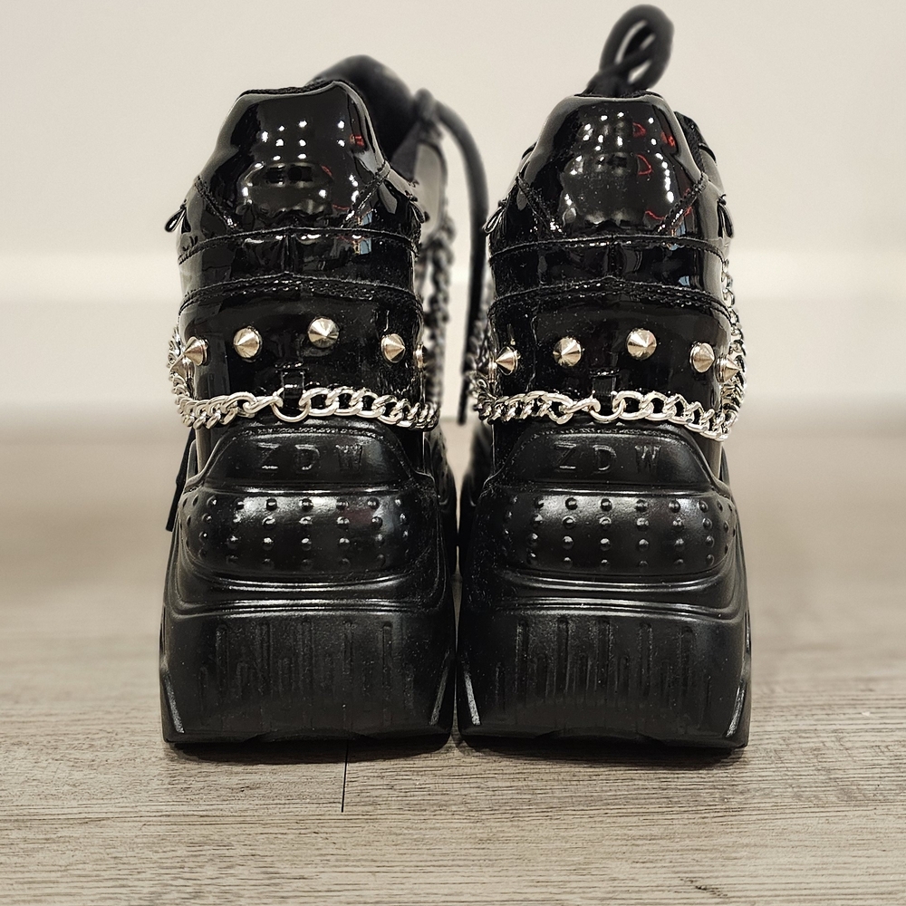 Anthony Wang Space Candy Studded Platform Sneakers - Picture 4 of 6